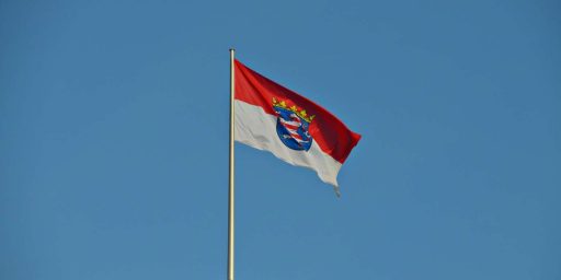 Flagge des Landes Hessen